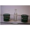 Image 1 : Coke Bottle and (2) Tobacco Tins