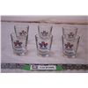 (6) 1978 Edmonton Commonwealth Games Shot Glasses