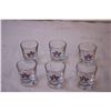 Image 2 : (6) 1978 Edmonton Commonwealth Games Shot Glasses