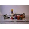 Radio-works, Vintage Fish Hooks, Drywall Filler, Rubber Guard