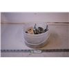 Image 1 : Pail of Asstd Bolts, Nuts, Washers