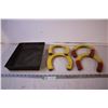 Set of Horseshoes in Baking pan
