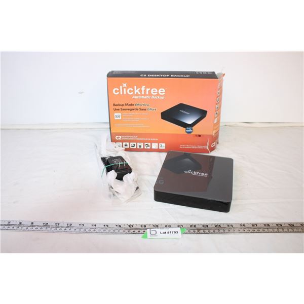 Clickfree Automatic 1 Terabyte Desktop Backup (not tested)