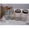 Image 2 : Box of Jars + Milk bottles