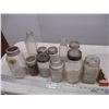 Image 1 : Box of Jars + Milk bottles