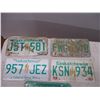 Image 3 : (5) Sask license plates