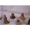 Image 8 : (18) Red Rose Tea Figurines w/ Container