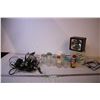 *Vintage Xenon Strobe Light + Misc Jars and Cables