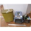 *Pet carrier, clothes hamper + misc