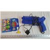 Playstation Gun and rubber wrestlers