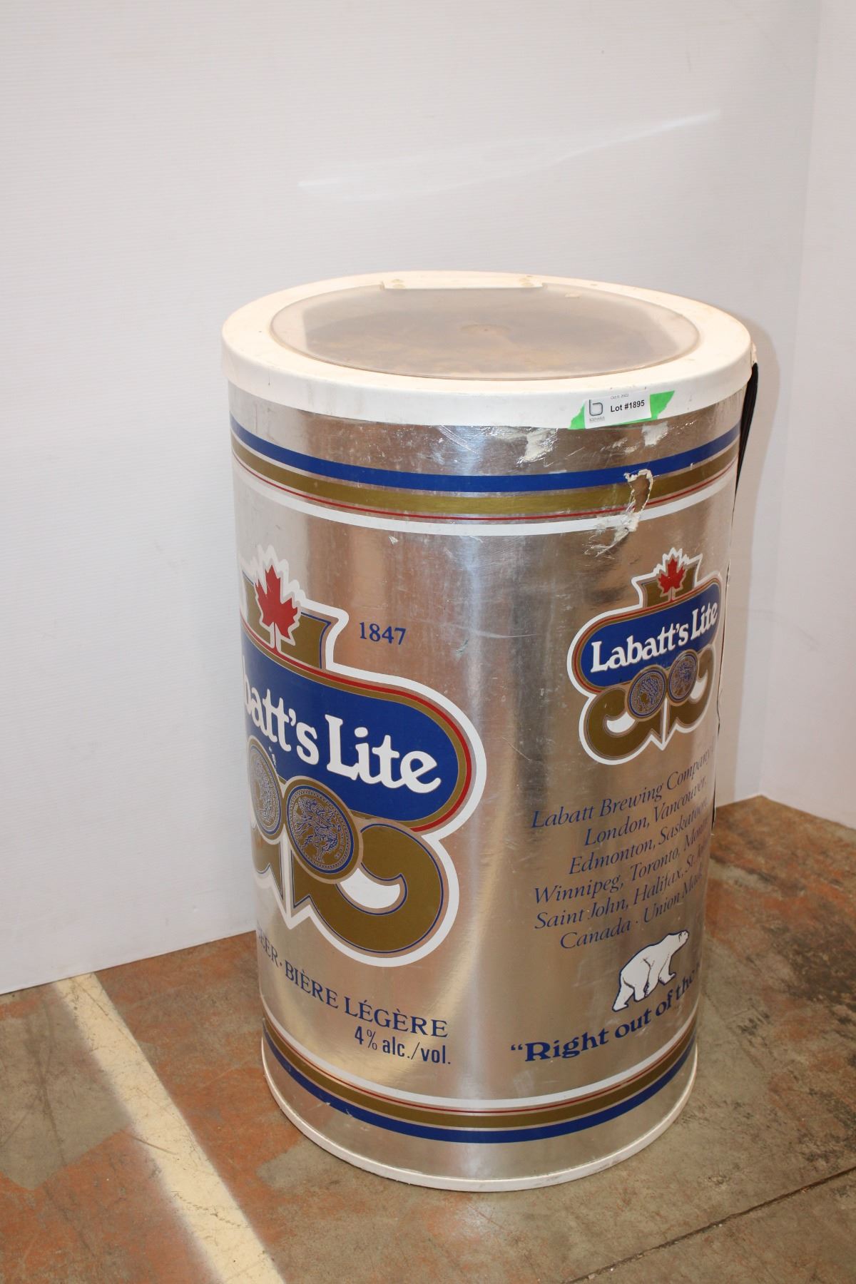 *Drink Cooler Display (Labatt’s Lite)