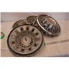 Image 3 : (4) 1967 Chevrolet 14” Hubcaps