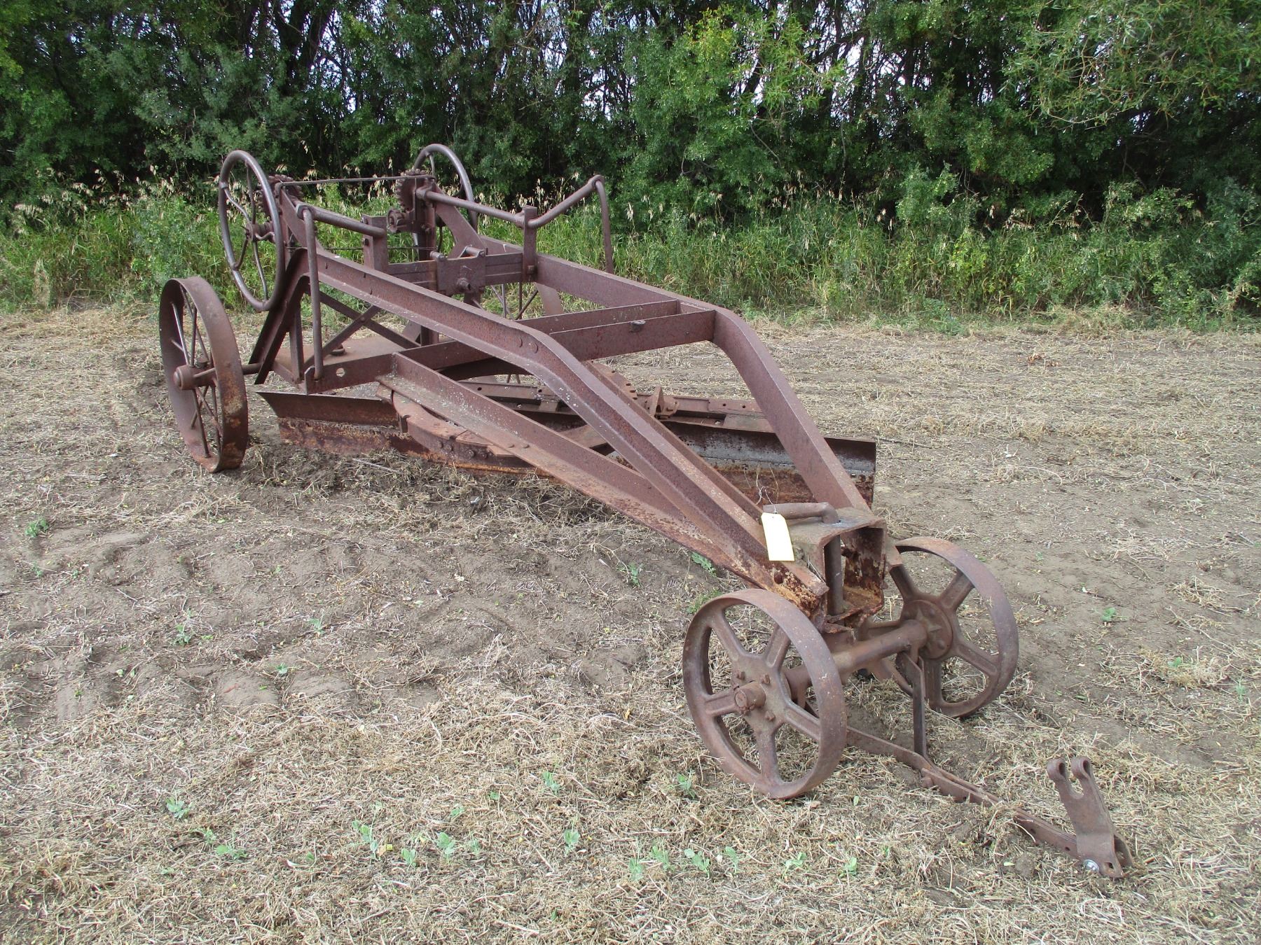 Horse Drawn Grader Bodnarus Auctioneering