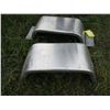Image 2 : Pair of Stainless trailer fenders