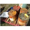 Image 2 : 5 gallon oil pails - Esso, Texaco, misc