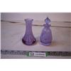Image 1 : Purple Glass Decor Items