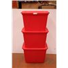 Image 1 : *(3) Red Totes