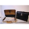 Image 1 : Vintage McBrine Suitcase + Briefcase
