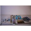 Image 1 : (5) Holographic Bookmarks, (6) Expo 86 Postcards + Bag of Hockey Game Tickets