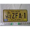 Image 1 : Yukon License Plate (Excellent Condition)