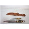 Image 2 : (2) Antique German Knives with sheath