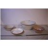 Image 1 : Enamelware pans + bowls
