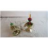 Image 2 : (2) Plastic Christmas Lamps - One works