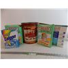 Image 2 : Open Borax Boxes, Calgon Detergent + Christmas Tin with Tape