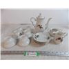 Image 1 : (15 piece) WestVille Japan Fine China Tea Set + (2) coffee Carafes