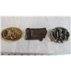 Image 2 : 3X THE BID PRICE - Belt Buckles