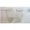 Image 2 : (2) Glass Containers