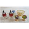 Image 2 : Salt & Pepper Shakers, egg cup, glass dish