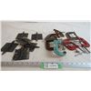 Image 1 : (8) Clamps + (6) Vintage Hinges