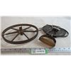 Image 1 : Iron Wheel + 100 Ft Wire Puller