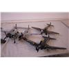 Image 4 : (7) War era model airplanes