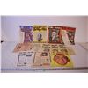 Image 1 : Package of (10) hit song lyrics (1930's-50's) 2 cent to 10 cent cover prices