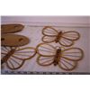 Image 2 : Wood sock stretchers, butterfly wall art
