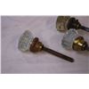 Image 2 : Antique glass door knobs