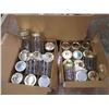 Image 2 : (3) Boxes with pints + sealer jars