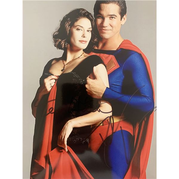 Lois & Clark: The New Adventures of Superman Dean Cain and Teri Hatcher signed photo