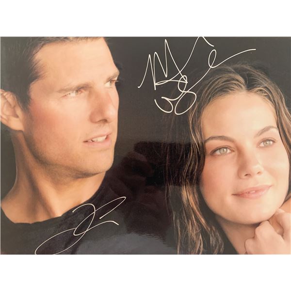 Mission: Impossible III Tom Cruise and Michell Monaghan signed movie photo