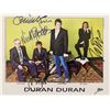Image 1 : Duran Duran signed photo autographed by Nick Rhodes, Roger Taylor, Simon LeBon, and John Taylor