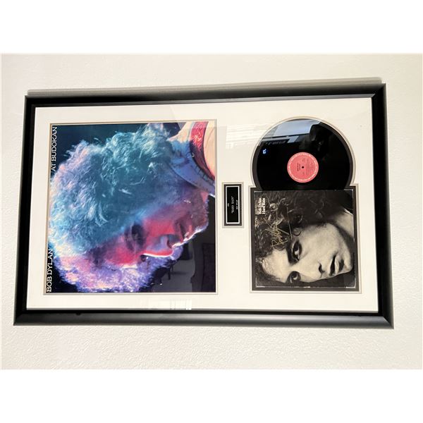 Bob Dylan Hard Rain signed album
