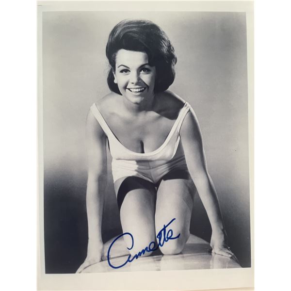 Annette Funicello signed photo