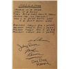 Image 1 : The Ramones Judy Is A Punk original hand written signed lyrics