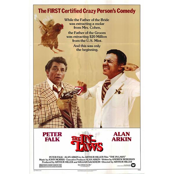 The In-Laws Original 1979 Vintage One Sheet Poster