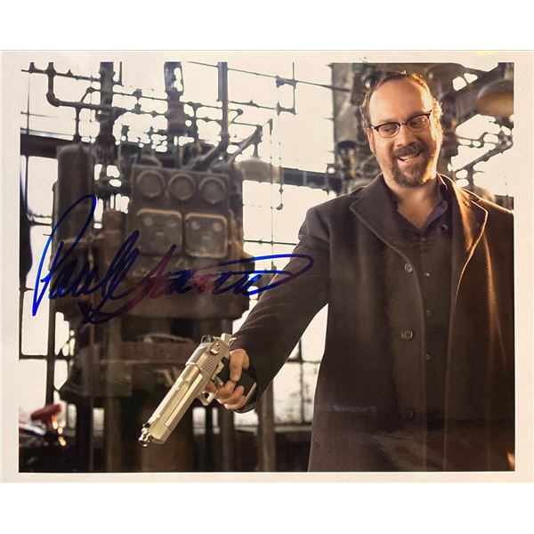 Shoot 'Em Up Paul Giamatti Signed Movie Photo