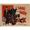 Image 1 : Laurel & Hardy: Movie Struck Original 1954R Vintage  Lobby Card