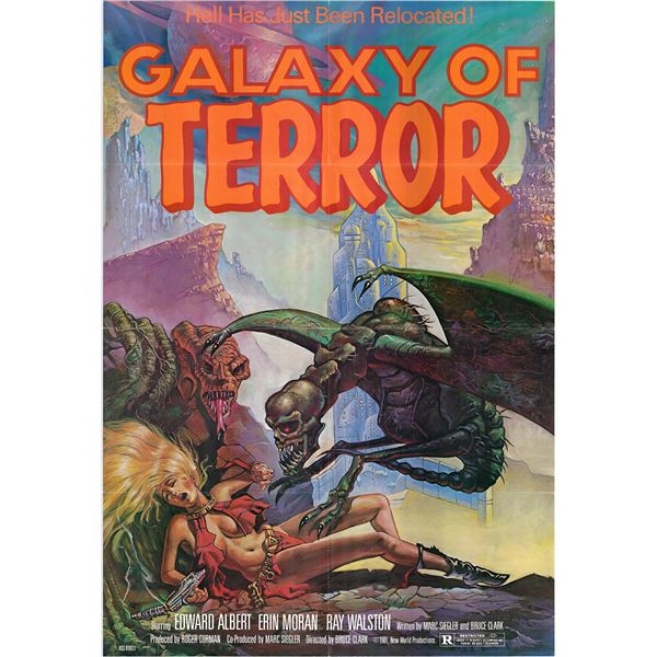 Galaxy of Terror Original 1981 Vintage One Sheet Poster