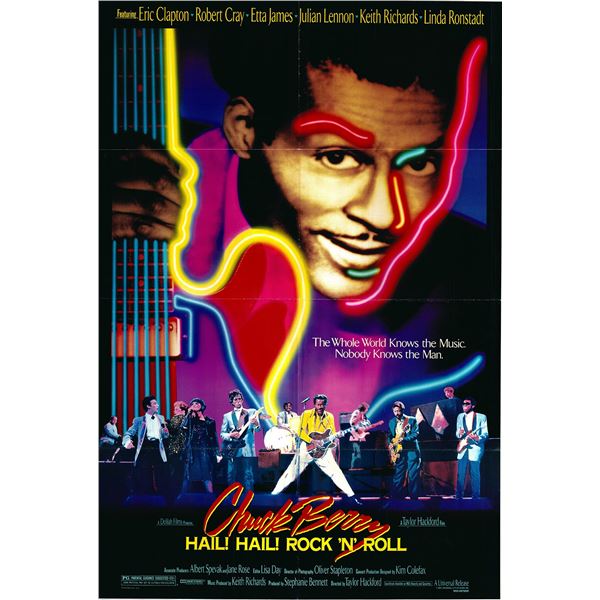 Hail! Hail! Rock 'n' Roll Original 1987 Vintage One Sheet Poster